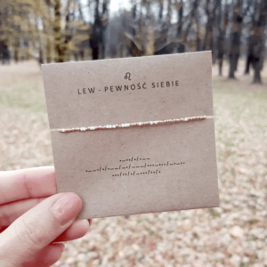 Bransoletka alfabet Morse’a LEW