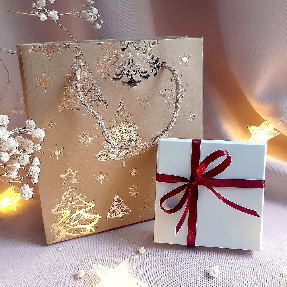 Torebka prezentowa świąteczna