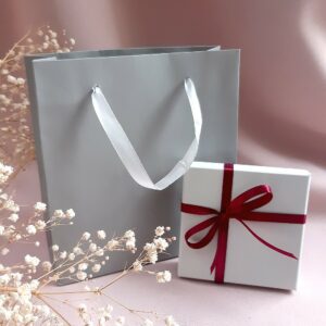 Torebka prezentowa szara