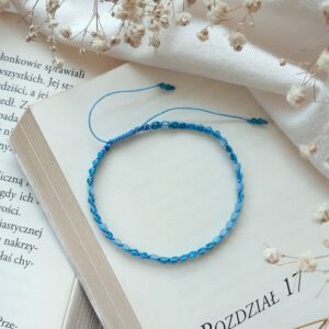 Bransoletka z alfabetu Morse’a Life Comes In Waves